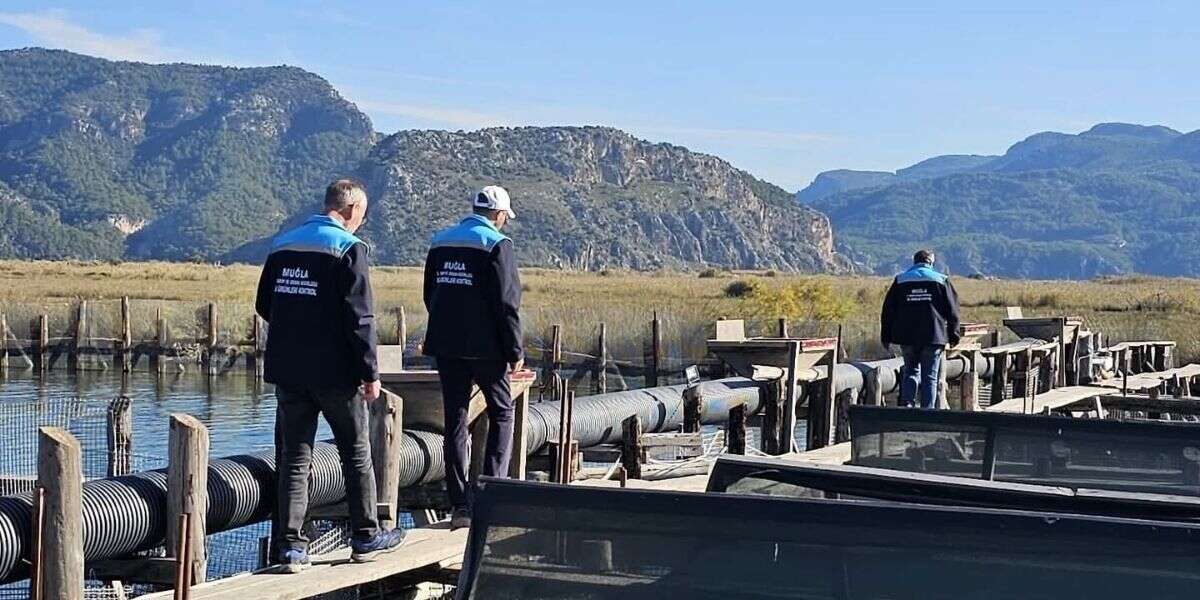 Köyceğiz ve Dalyan İztuzu’nda Su Ürünleri Denetimi: Kaçak Ağlara El Konuldu