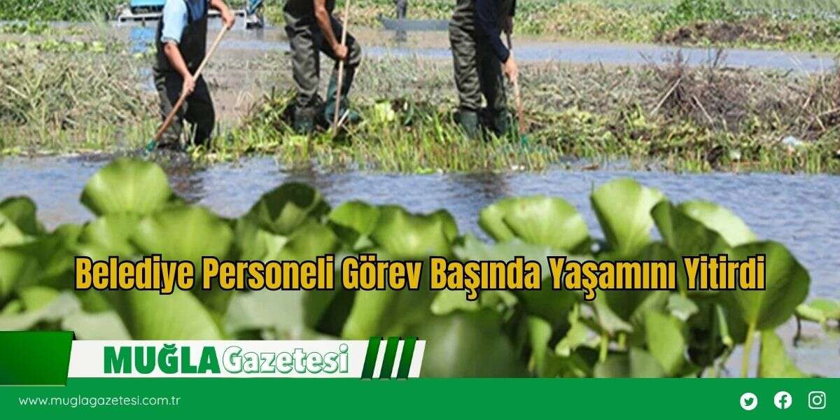 Belediye Personeli Görev Başında Yaşamını Yitirdi