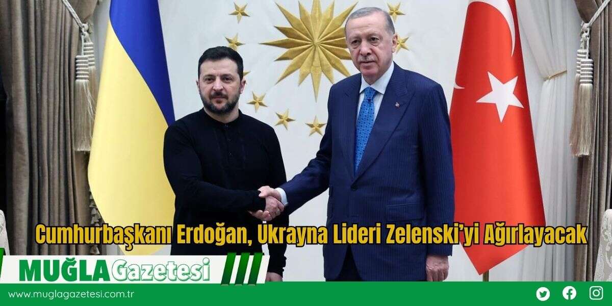 Cumhurbaşkanı Erdoğan, Ukrayna Lideri Zelenski’yi Ağırlayacak