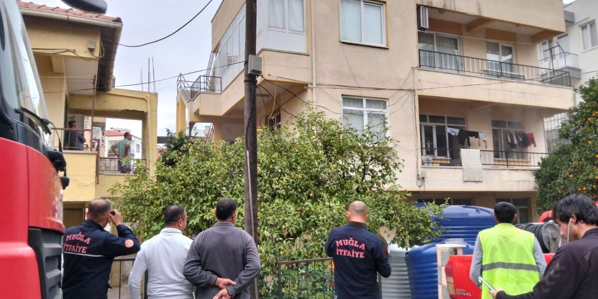 Muğla’da Mutfak Tüpü Patladı: Evde Kimsenin Olmaması Büyük Bir Faciayı Önledi