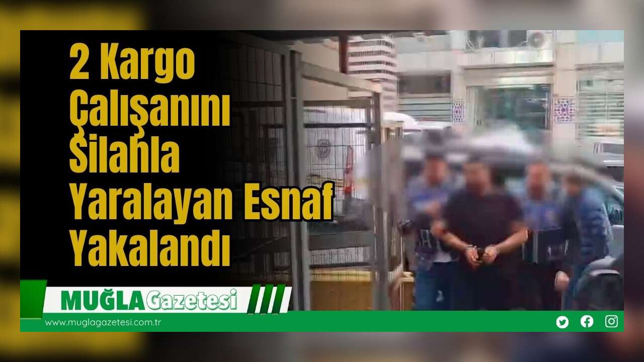 2 Kargo Çalışanını Silahla Yaralayan Esnaf Yakalandı