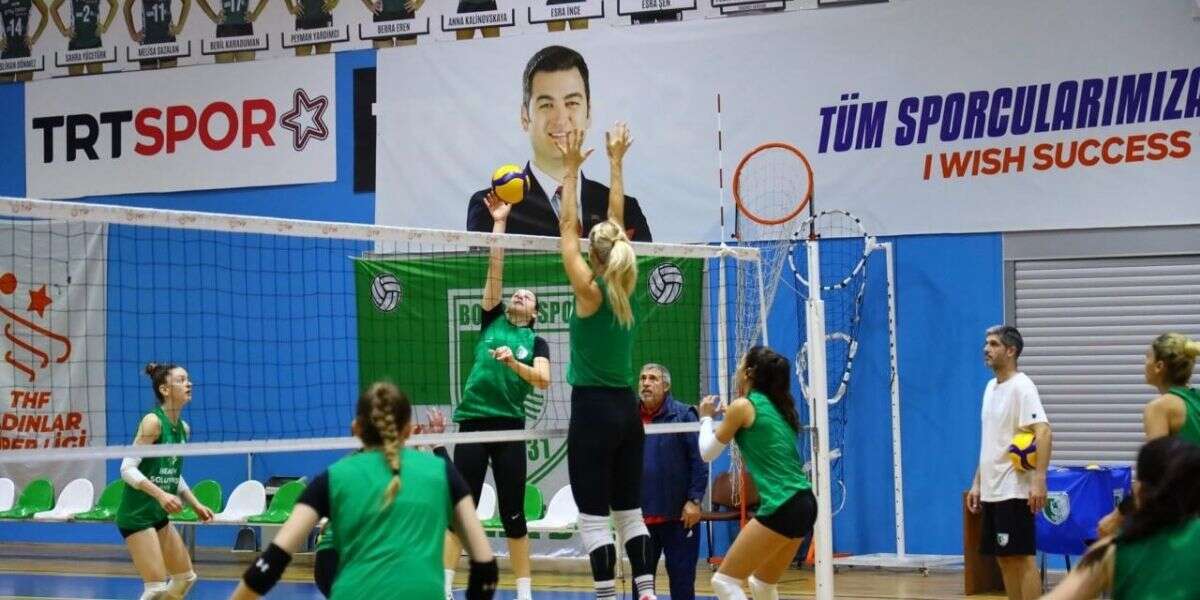 Bodrumspor Kadın Voleybol Takımı Galibiyet İçin Parkeye Çıkıyor