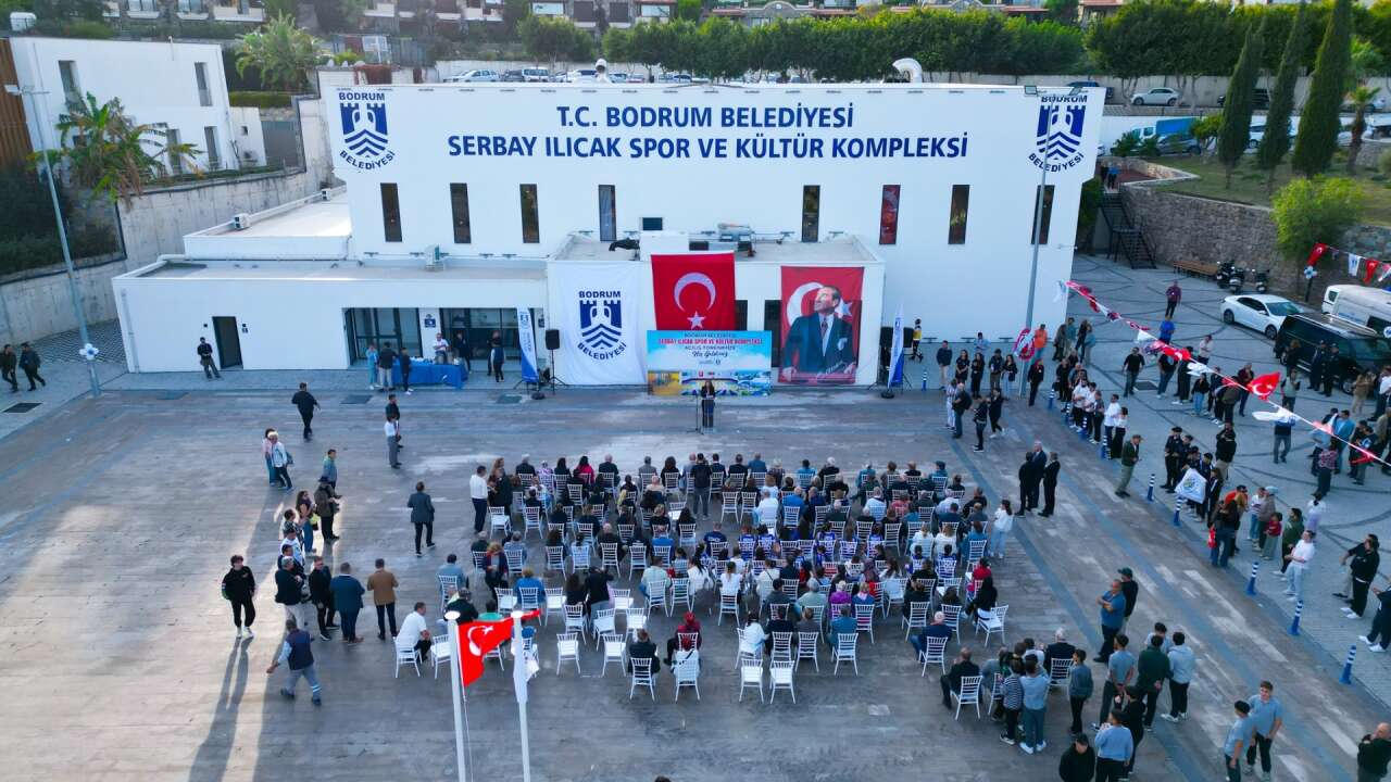 Bodrum’da Büyük Dönüşüm: Serbay Ilıcak Kültür ve Spor Kompleksi Yenilenip Açıldı