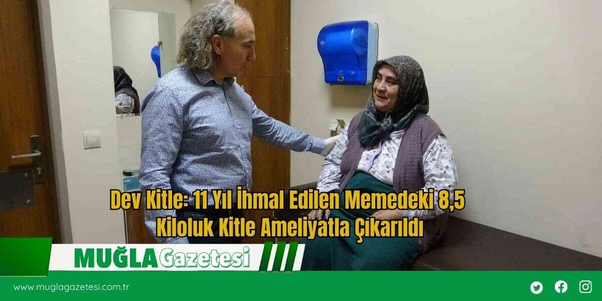 Dev Kitle: 11 Yıl İhmal Edilen Memedeki 8,5 Kiloluk Kitle Ameliyatla Çıkarıldı