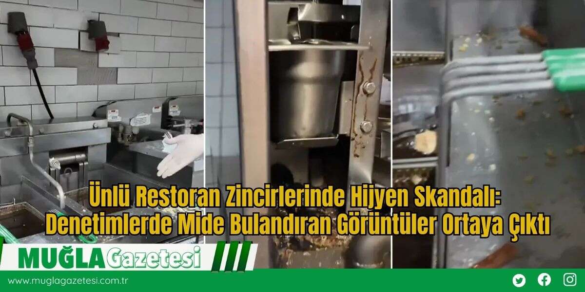 Ünlü Restoran Zincirlerinde Hijyen Skandalı: Denetimlerde Mide Bulandıran Görüntüler Ortaya Çıktı