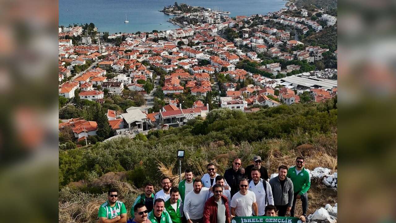 Gençler Datça’nın Simgesini Yeniledi