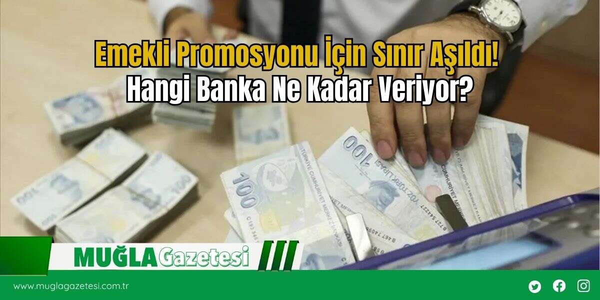 Emekli Promosyonu İçin Sınır Aşıldı! Hangi Banka Ne Kadar Veriyor?