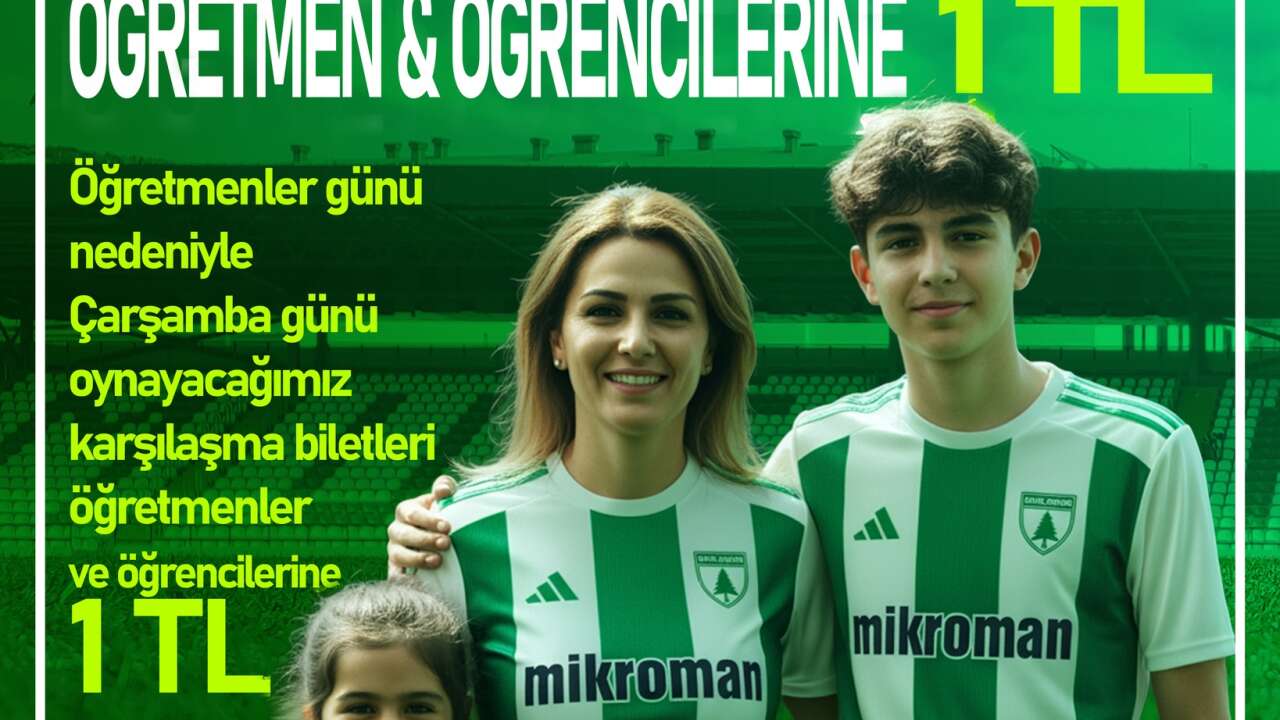 Muğlaspor’dan Öğretmenler Günü’ne Özel Maçta Bilet Fiyatı Sadece 1 TL
