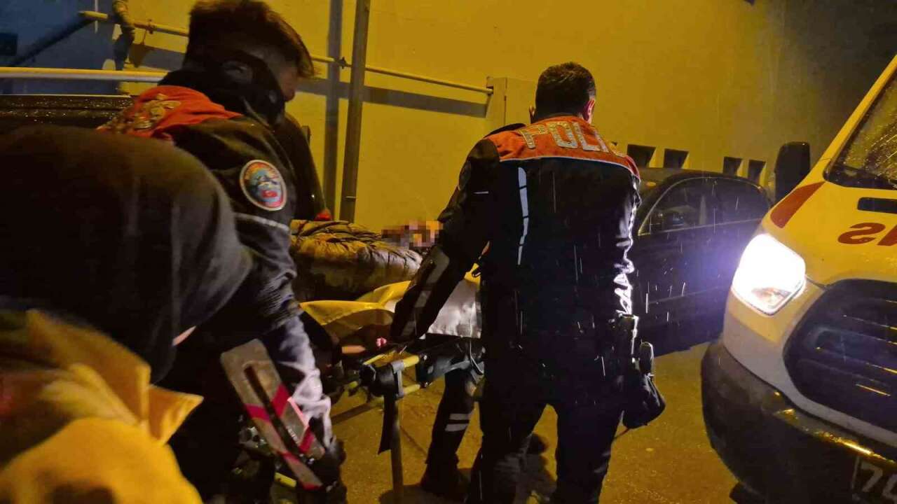 Alkollü Şahıs Irmağa Atlayarak İntihar Girişiminde Bulundu, Baygınlık Geçirdi