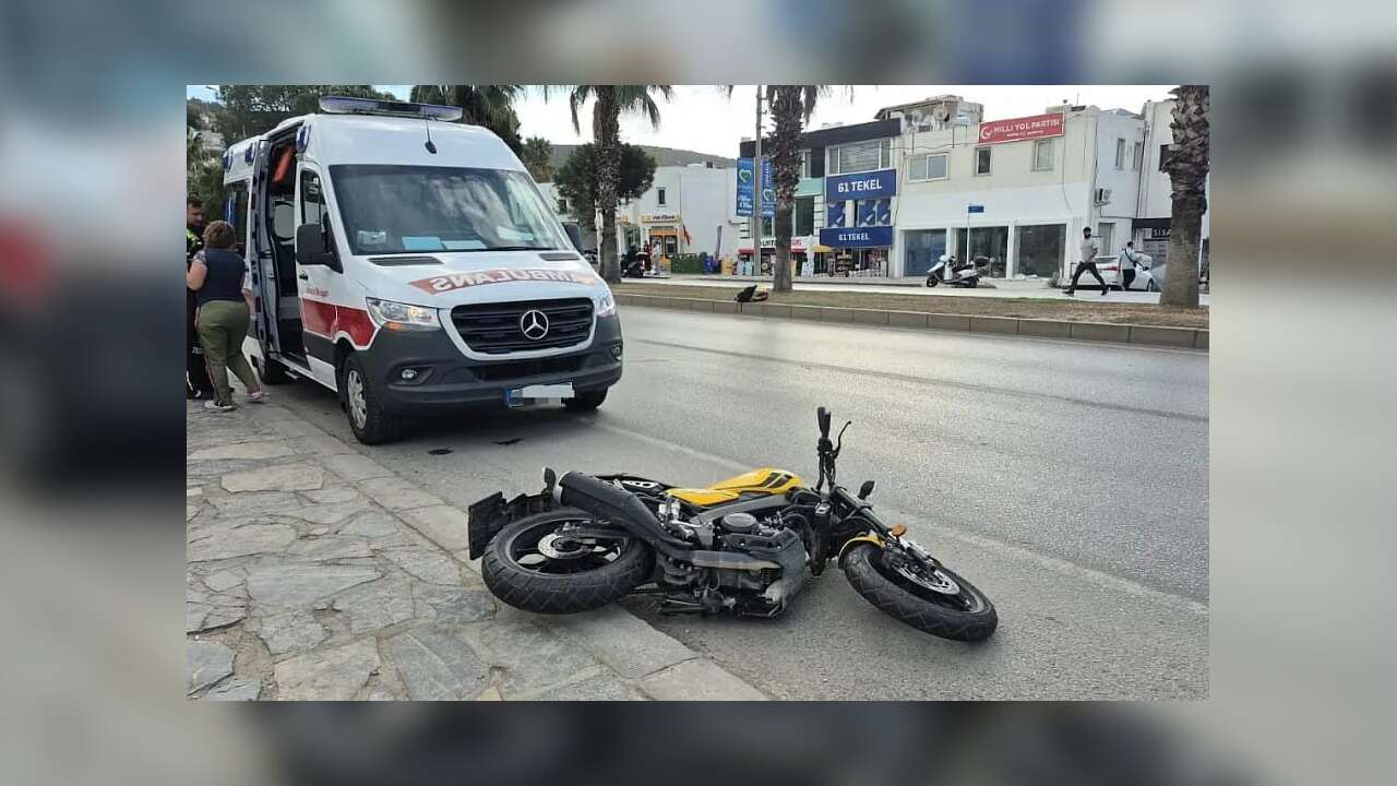 Muğla'da Peş Peşe Motosiklet Kazaları, Yaralılar Var