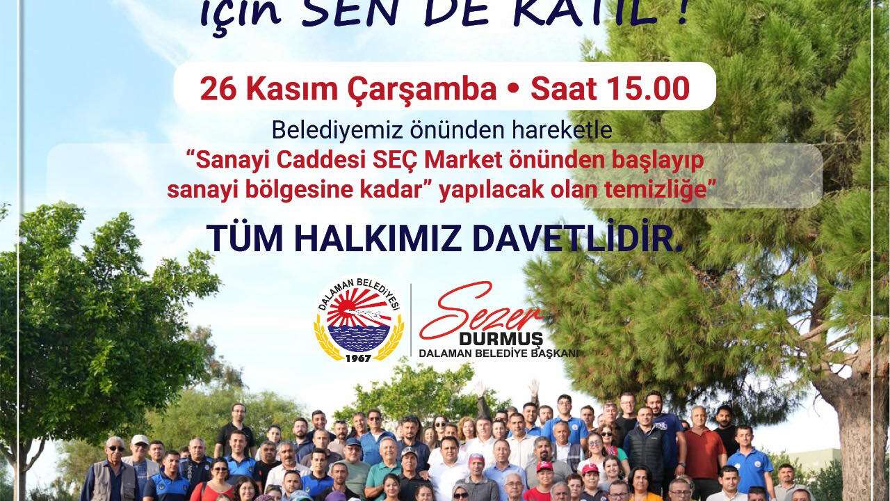 “Temiz Dalaman” Seferberliği Sürüyor