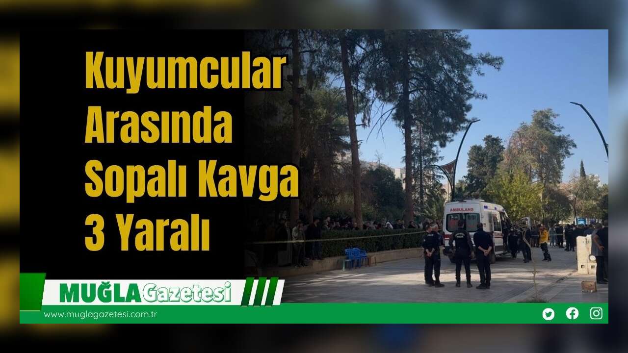Kuyumcular Arasında Sopalı Kavga: 3 Yaralı