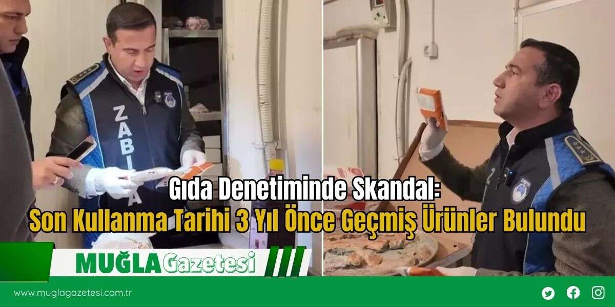 Gıda Denetiminde Skandal: Son Kullanma Tarihi 3 Yıl Önce Geçmiş Ürünler Bulundu