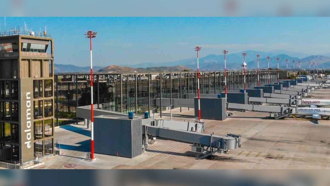 Dalaman Havalimanı Uçuş ve Yolcu Trafiğinde Rekor Seviyede