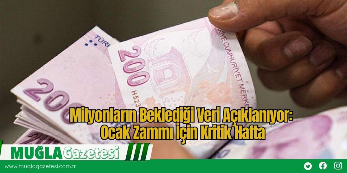 Milyonların Beklediği Veri Açıklanıyor: Ocak Zammı İçin Kritik Hafta