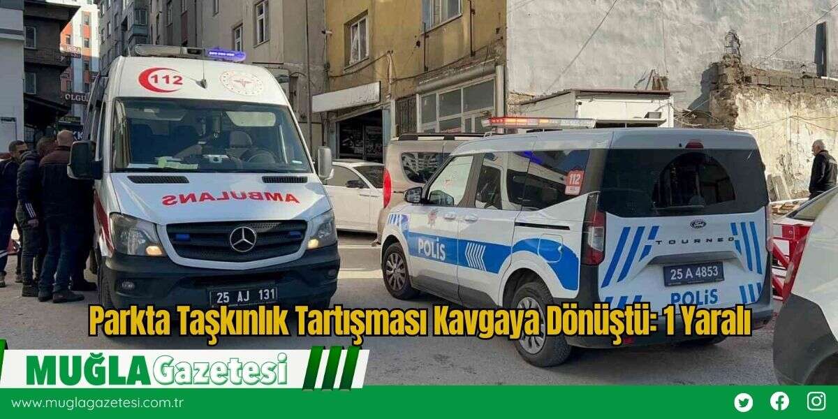 Parkta Taşkınlık Tartışması Kavgaya Dönüştü: 1 Yaralı