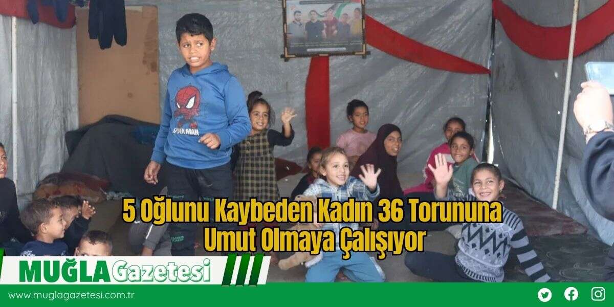 5 Oğlunu Kaybeden Kadın 36 Torununa Umut Olmaya Çalışıyor
