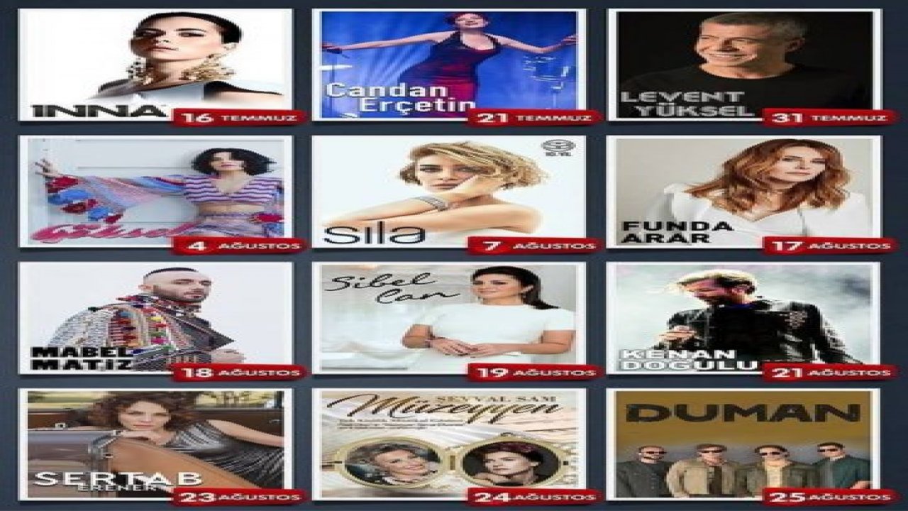 Yıldızlar Amfi Tiyatro'da