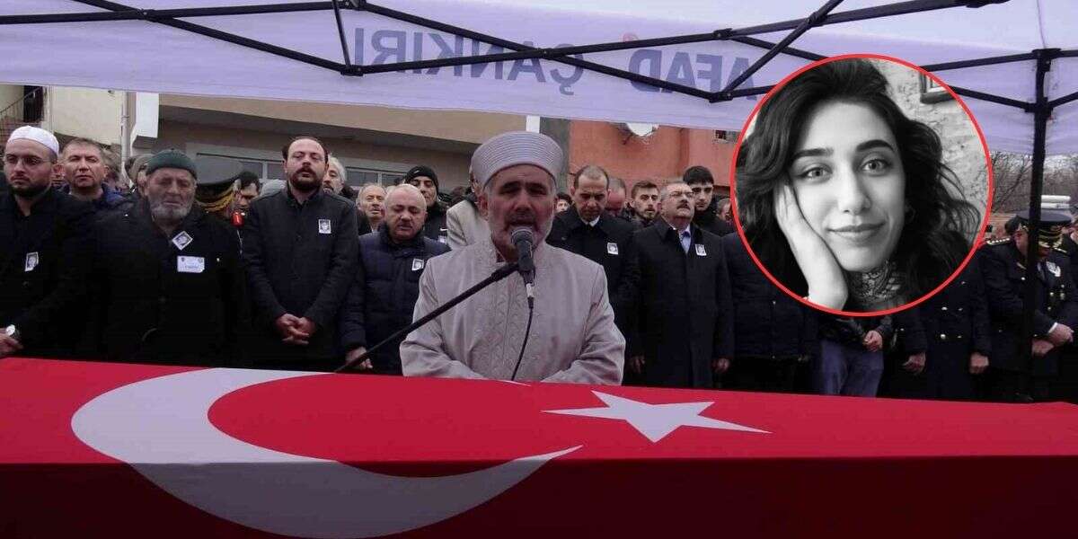 Trafik Kazasında Şehit Olan Polis Hatice Ünal’a Hüzünlü Veda