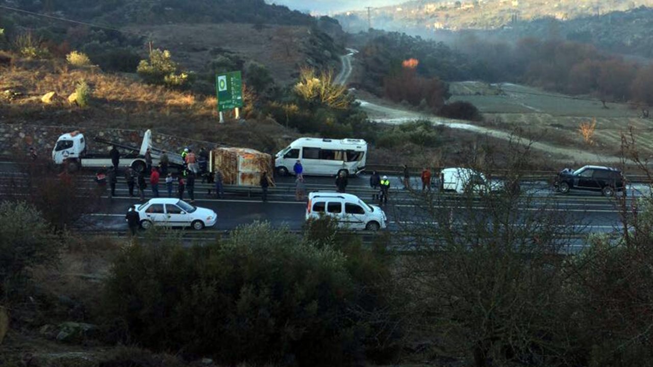 Zincirleme kaza: 19 yaralı