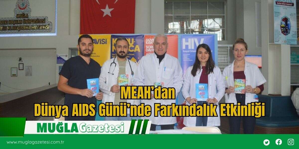 MEAH’dan Dünya AIDS Günü’nde Farkındalık Etkinliği