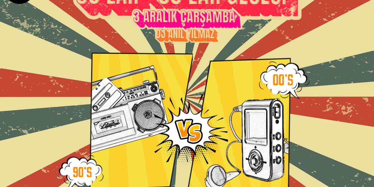 Mabolla Saloon’da Zamanda Yolculuk:90’lar ve 2000’ler Gecesi