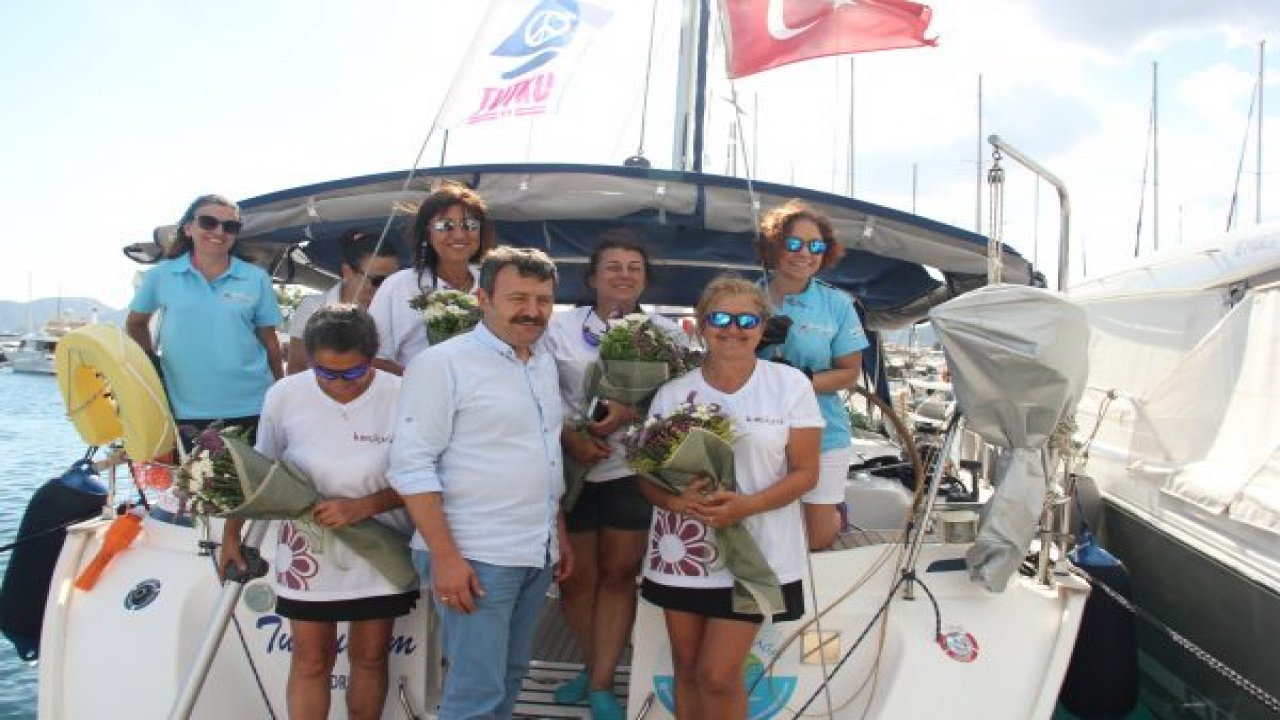 Denizin kırçiçekleri Marmaris’te