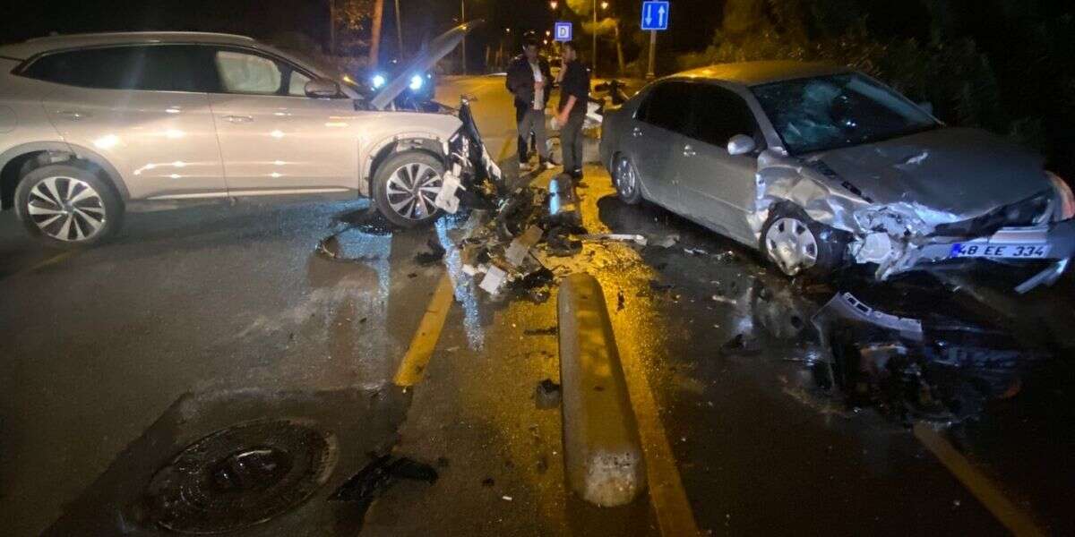 Menteşe'de Trafik Kazası, Yaralılar Var