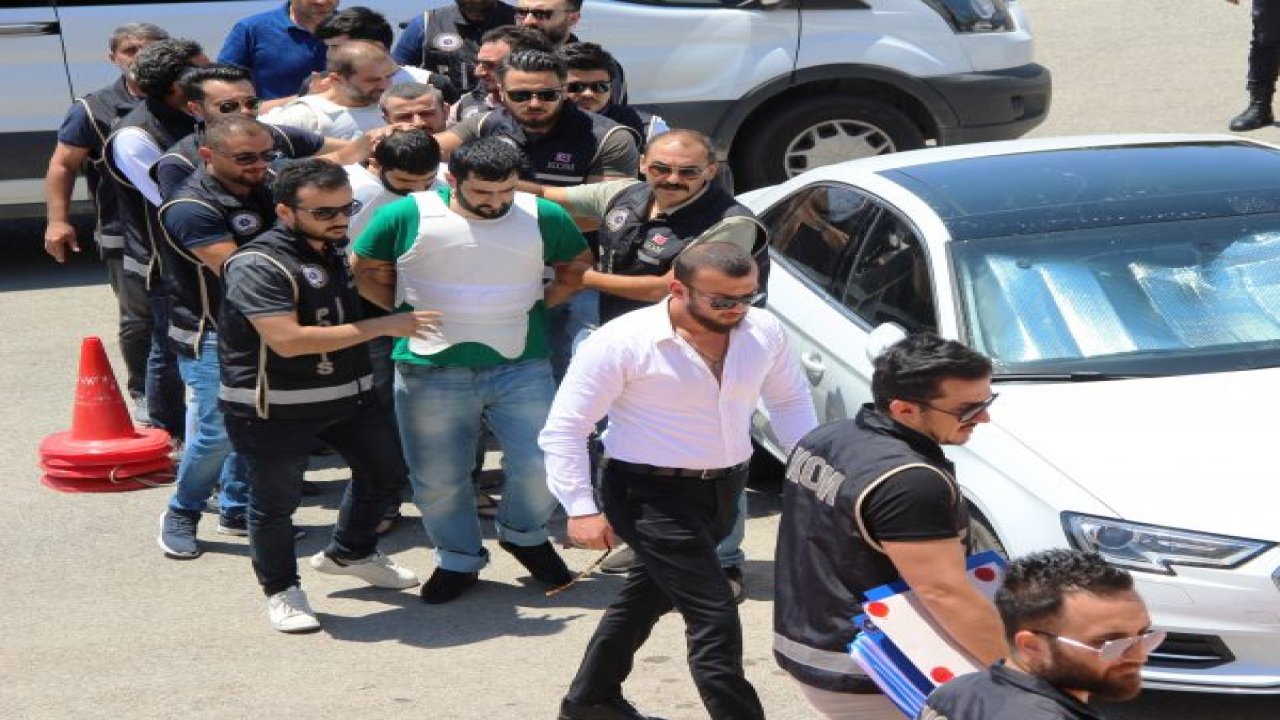 Zanlılar adliyeye çıkarıldı