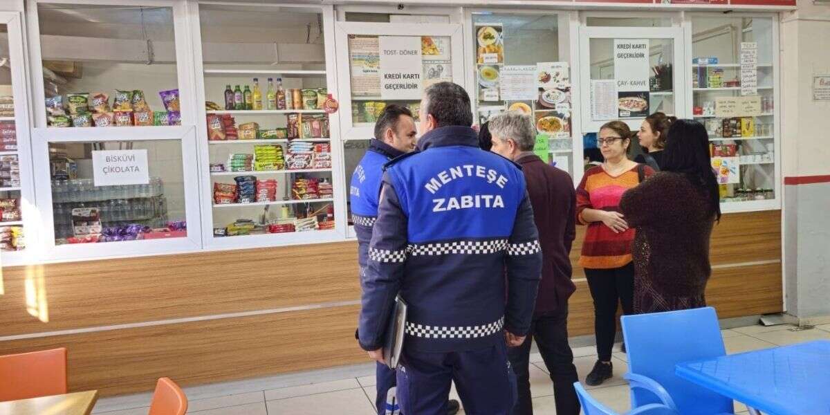Menteşe’de Okul Kantinleri Denetlendi