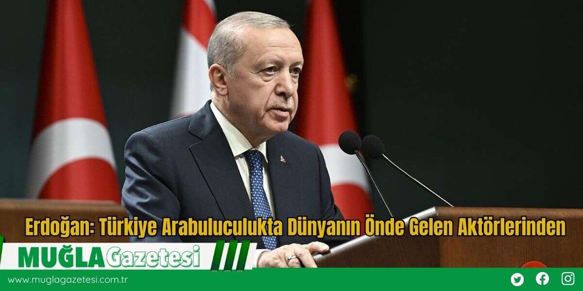 Erdoğan: Türkiye Arabuluculukta Dünyanın Önde Gelen Aktörlerinden