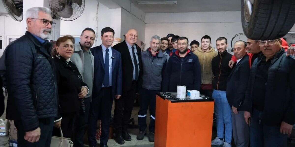 CHP Muğla İl Yönetimi Yatağan Küçük Sanayi Sitesi’nde Esnafın Sorunlarını Dinledi