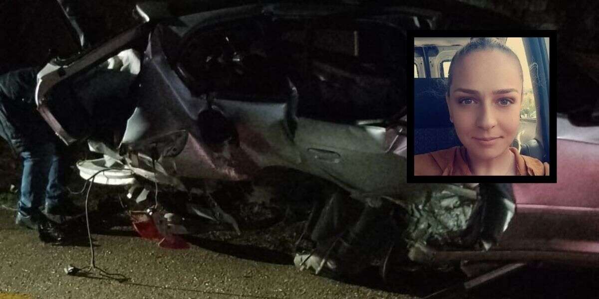 3 Çocuk Annesi Kadın Şarampole Yuvarlanan Otomobilde Yaşamını Yitirdi