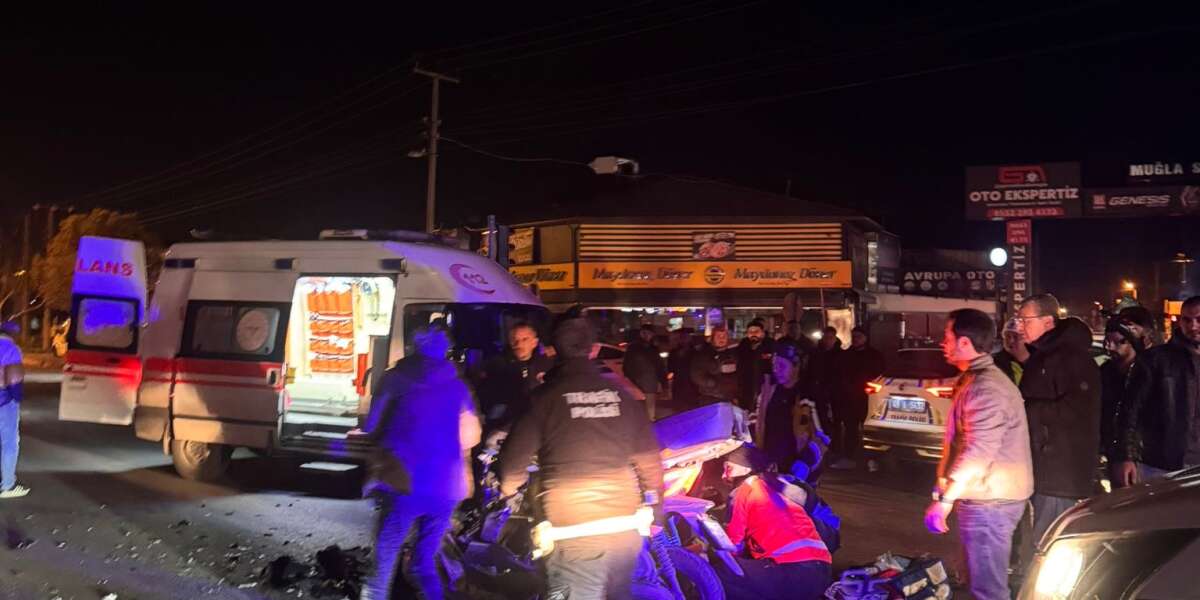 Menteşe’de Tır ile Motosiklet Çarpıştı: 1 Yaralı