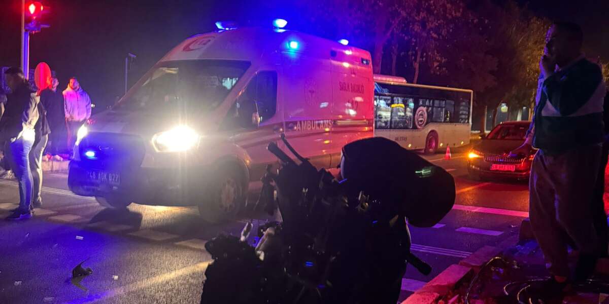 Menteşe Sanayi Kavşağındaki Kazada Yaralanan Sürücü Hayatını Kaybetti