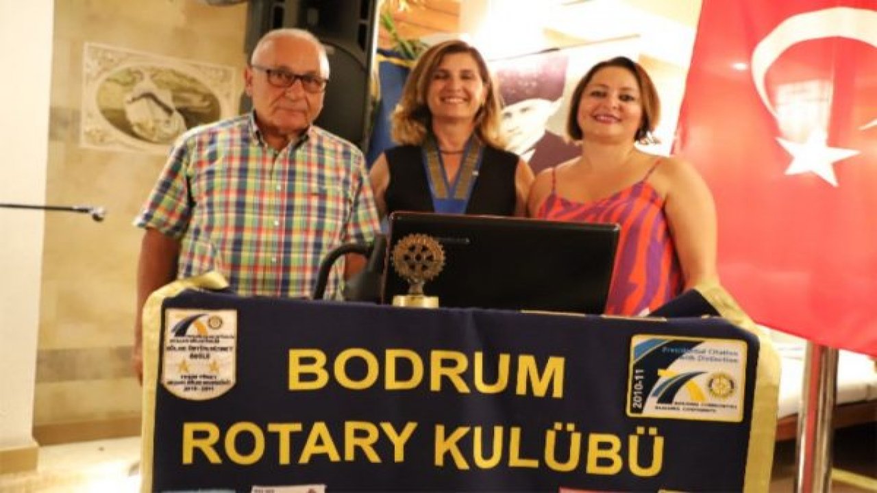 Bodrum Rotary Kulübü’nde görev değişimi