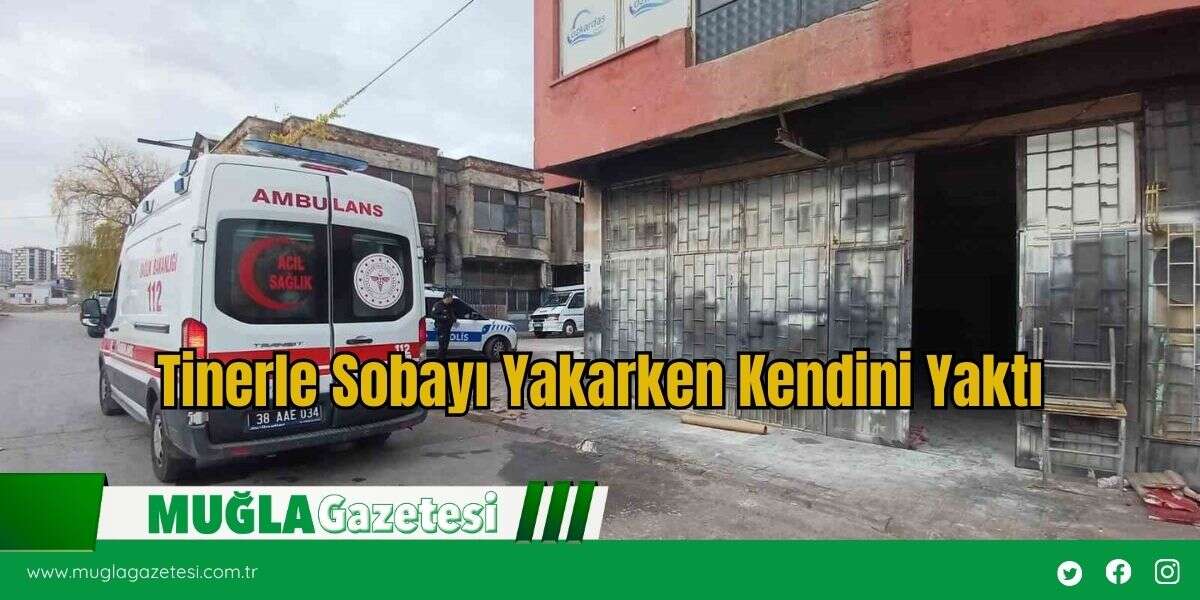 Tinerle Sobayı Yakarken Kendini Yaktı