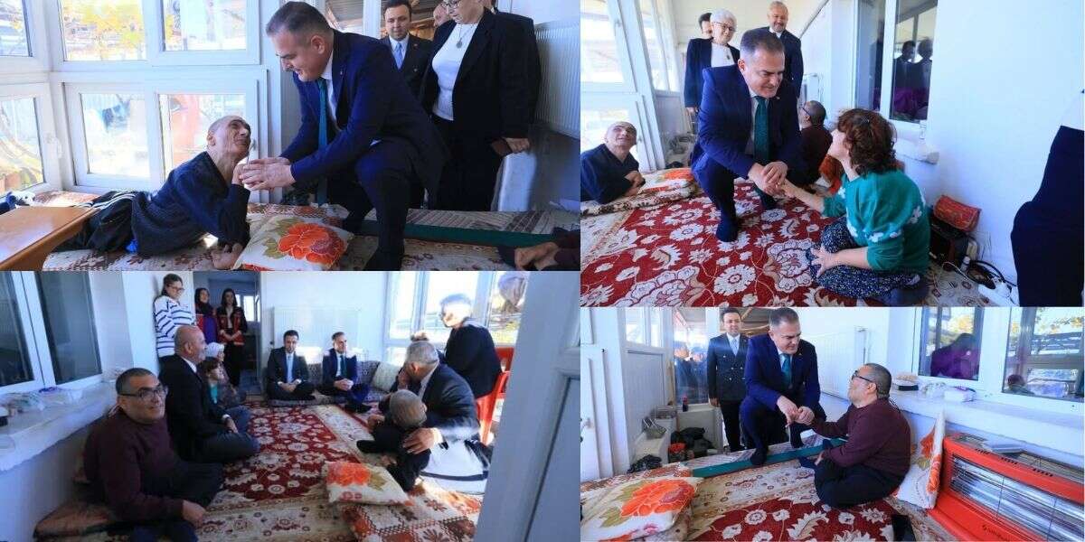 Vali Dr. İdris Akbıyık’tan Engelli Bireylere Anlamlı Ziyaret