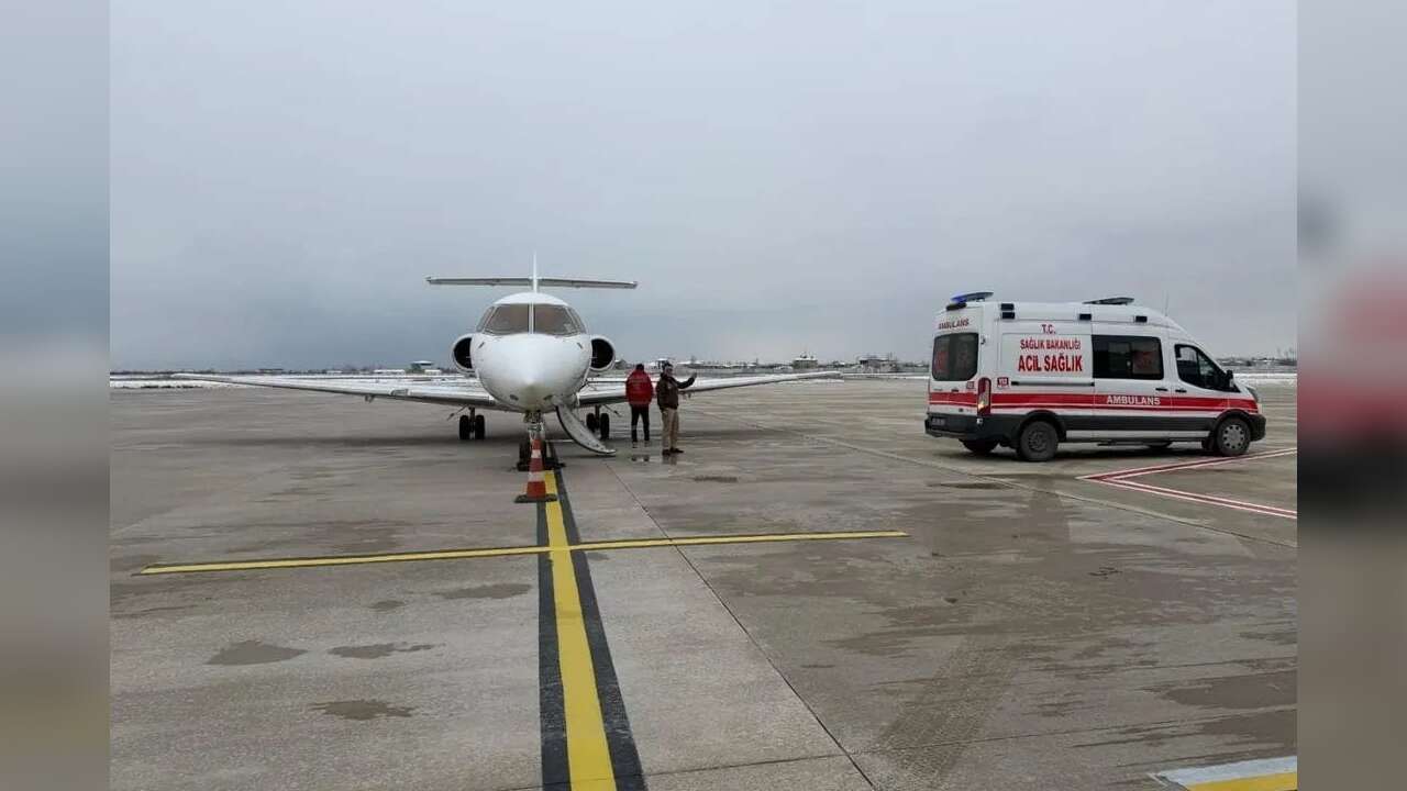 Yenidoğan Bebek Uçak Ambulansla Konya’ya Sevk Edildi