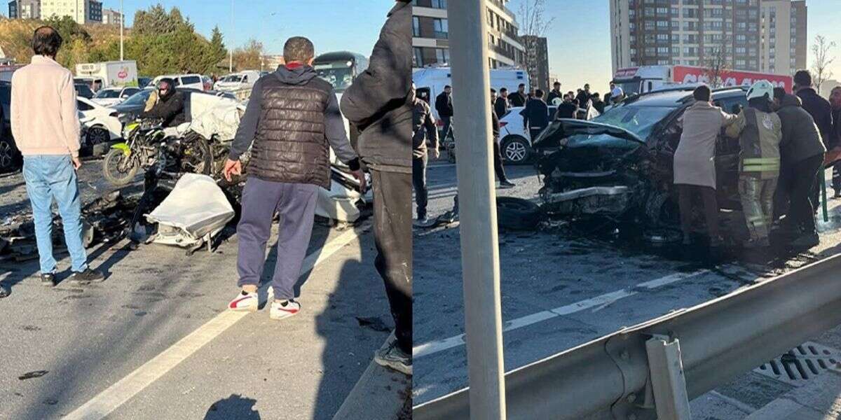 Otomobil Karşı Şeride Geçti, Başka Araçla Kafa Kafaya Girdi: 1 Ölü, 2 Ağır Yaralı