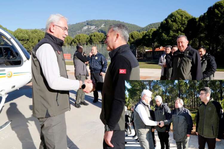 Orman Genel Müdürü Karacabey Muğla’da