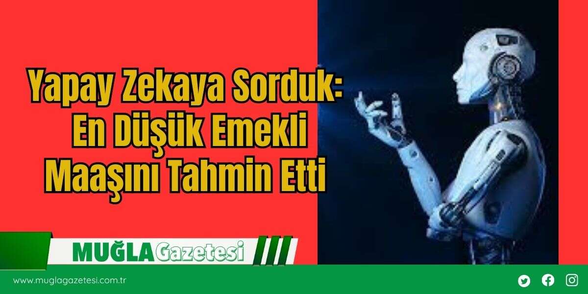 Yapay Zekaya Sorduk: En Düşük Emekli Maaşını Tahmin Etti