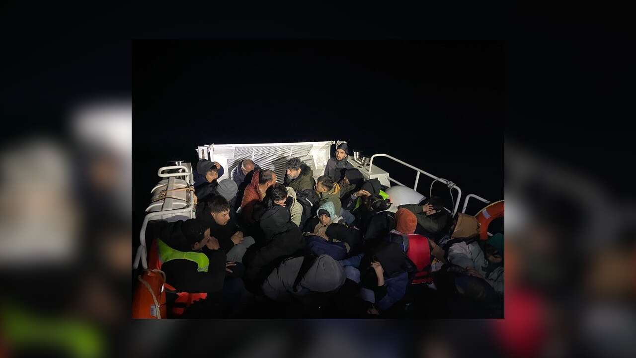 Bodrum Açıklarında 9’u Çocuk 39 Düzensiz Göçmen Yakalandı