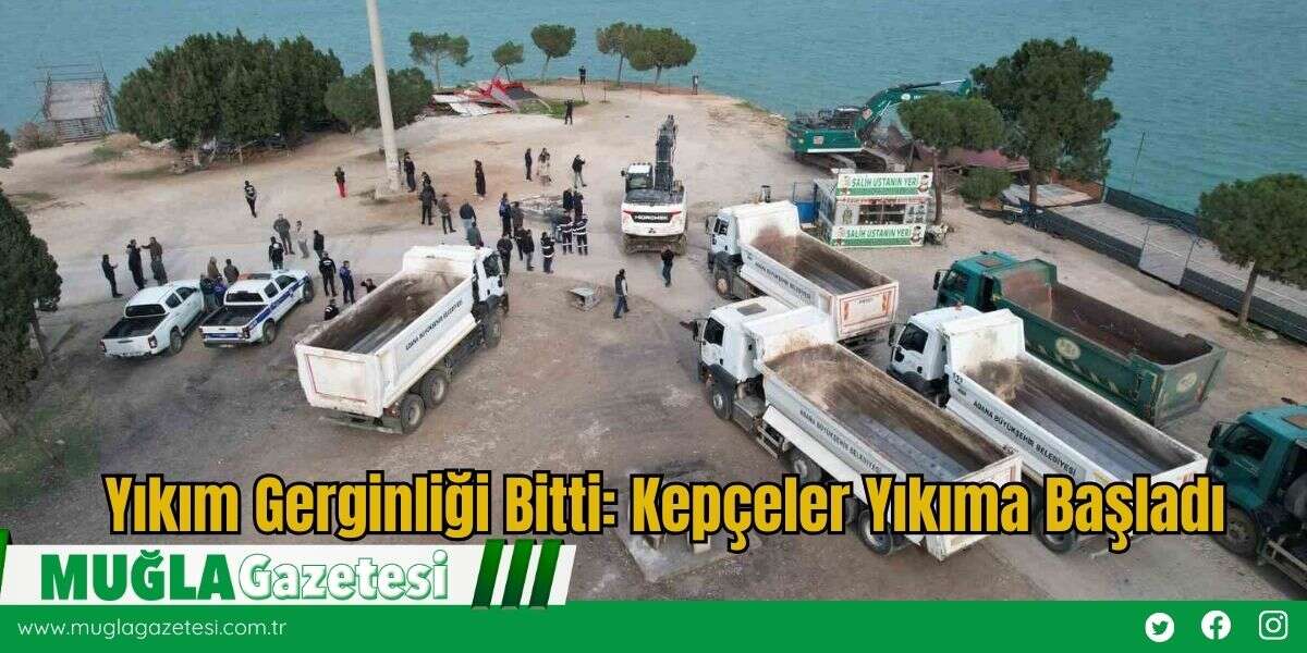 Yıkım Gerginliği Bitti: Kepçeler Yıkıma Başladı