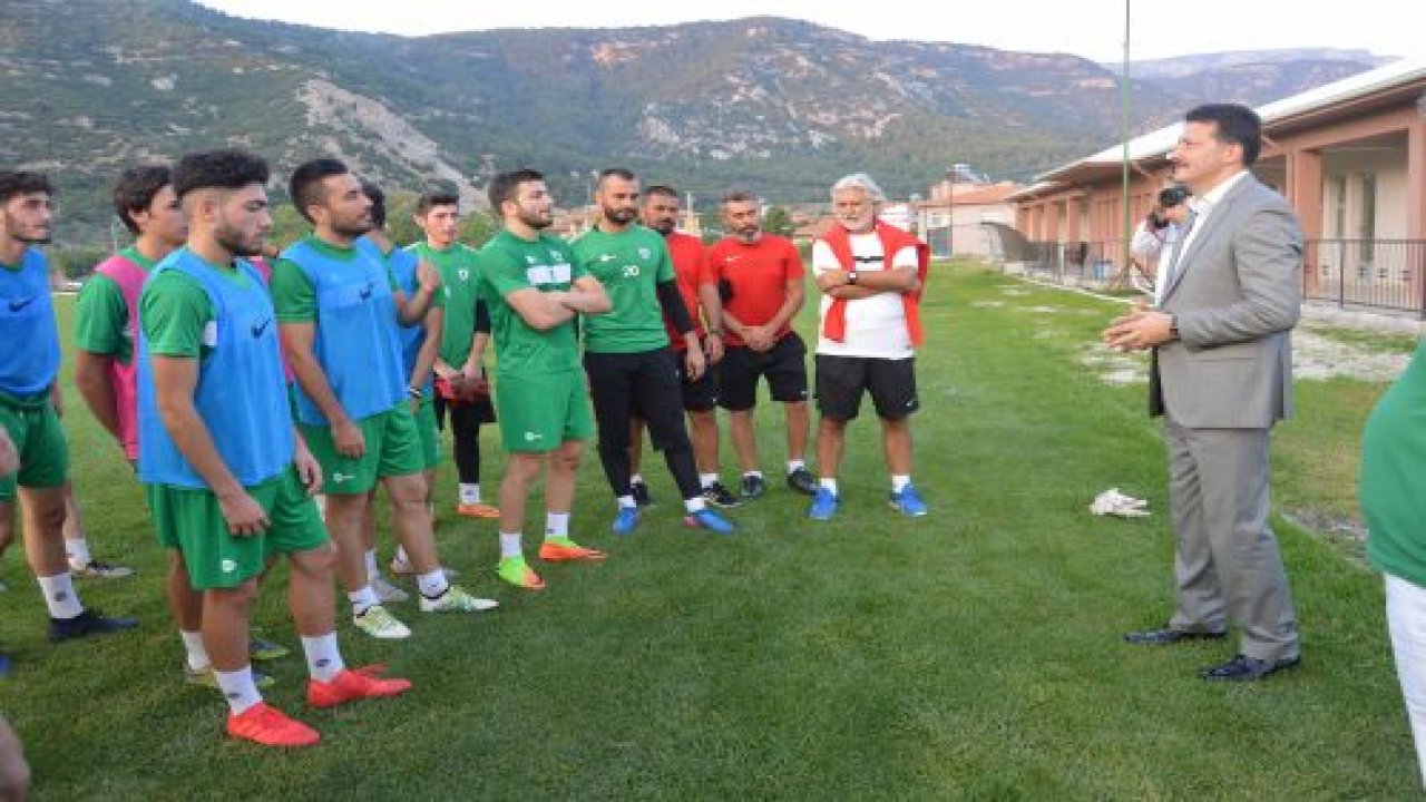 Öçalmaz’dan Muğlaspor Antrenmanına Ziyaret