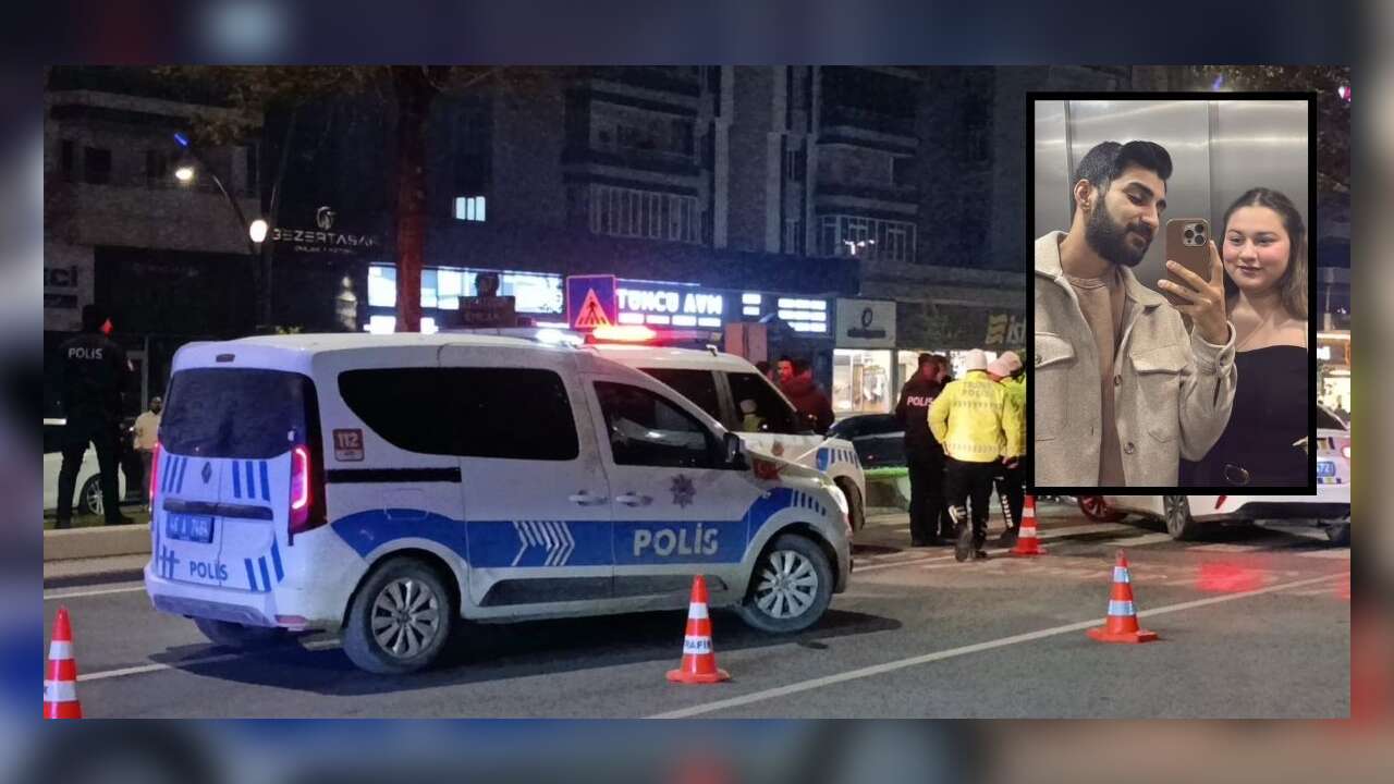 Otomobilin Motosiklete Çarpması Sonucu Nişanlı Çift Hayatını Kaybetti