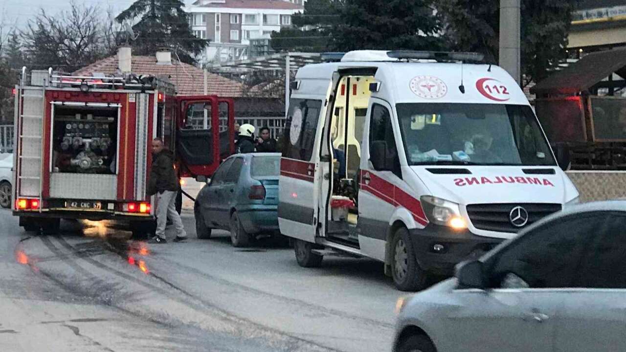 Ocakta Unutulan Yemek Apartman Dairesinde Yangına Yol Açtı