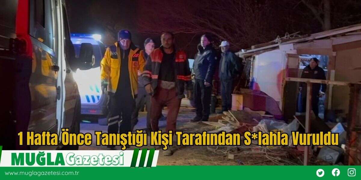 1 Hafta Önce Tanıştığı Kişi Tarafından S*lahla Vuruldu