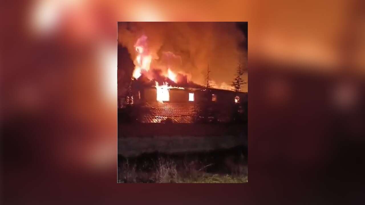 Gece Saatlerinde Çıkan Yangın Ölümle Sonuçlandı