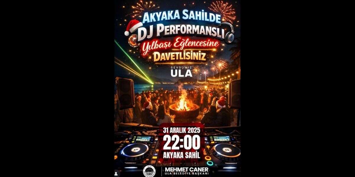 Akyaka’da Yeni Yıla DJ Performansıyla Girilecek